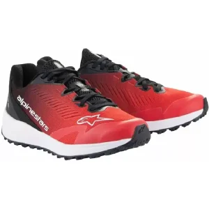 Buty motocyklowe Alpinestars Meta Road V2 czarno-czerwone Zniżka