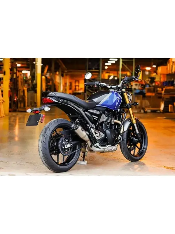 Tłumiki motocyklowe S&S Cycle Grand National Slip-On Triumph Scrambler 400X/Speed 400 (24-) Premium