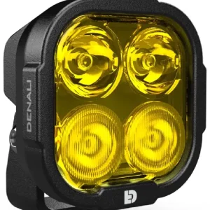 Światło drogowe Denali DL4 z technologią Datadim żółte Popularny