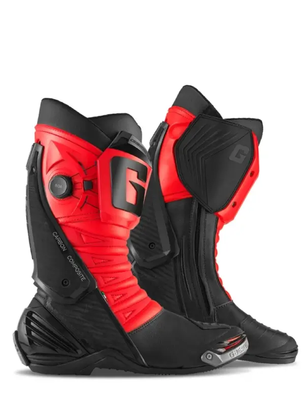 Buty motocyklowe Gaerne GP1 LS czarno-czerwone Obniżka ceny