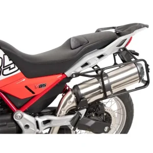 Darmowy zwrot Stelaż kufrów bocznych Hepco&Becker Moto Guzzi V 85 TT/Strada/Travel (24-) czarny [montowany na stałe]