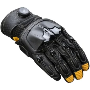 Rękawice motocyklowe Knox Handroid POD MK5 czarno-żółte Szybka dostawa