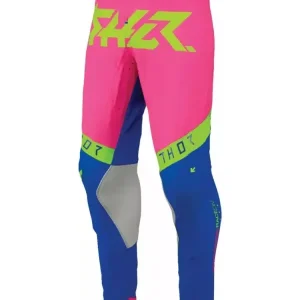 Spodnie cross Thor Sportmode Flite niebiesko-różowe Bestseller