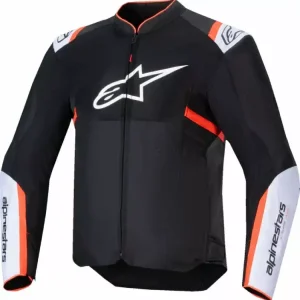 Kurtka motocyklowa tekstylna Alpinestars T-SPS Air V2 czarno-biało-czerwona Hit sprzedaży