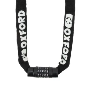 Łańcuch do motocykla Oxford Combi Chain 8 z szyfrem [długość: 1.5 m; średnica oczka: 8 mm] Kup online