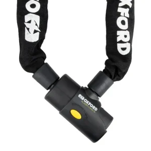 Łańcuch do motocykla Oxford Chain 10 z alarmem [długość: 1.2 m; średnica oczka: 10 mm] Wyprzedaż