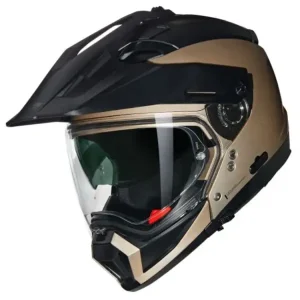 Kask modułowy Nolan N70-2 X 06 Classico Nobile czarno-zielony Darmowy zwrot