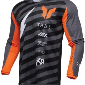 Bluza enduro Thor Launchmode Vented Raid szaro-czarna Nie przegap