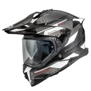 Kask adventure Premier Discovery Carbon EA 8 czarno-biały Super okazja