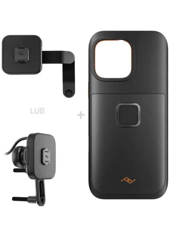 Zestaw na motocykl: etui Peak Design Mobile Gnar do smartfona Iphone 16 Pro Max + mocowanie motocykla Kup teraz