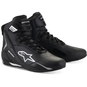 Buty motocyklowe damskie Alpinestars Faster-4 czarno-białe Wyjątkowa oferta