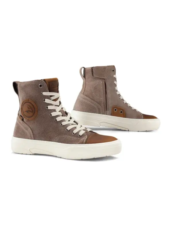 Buty motocyklowe damskie Falco Lennox 3 brązowe Niska cena
