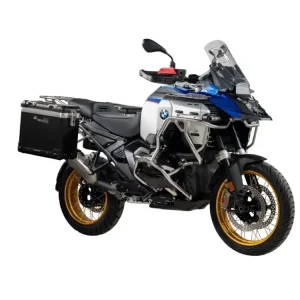 Zestaw: kufry boczne czarne "And-Black" Zega Pro + stelaże czarne Touratech BMW R 1300 GS Adventure (24-) [poj.: 31+31l] Oferta
