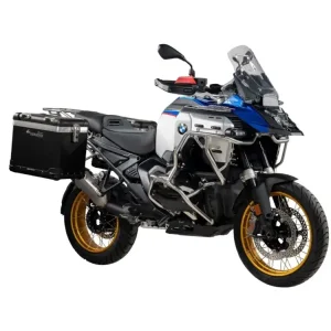 Zamów teraz Zestaw: kufry boczne czarne "And-Black" Zega Pro + stelaże czarne Touratech BMW R 1300 GS Adventure (24-) [poj.: 45+45l]