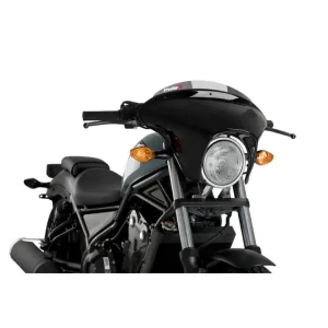 Zniżka Półowiewka motocyklowa sportowa PUIG Batwing SML Honda CMX 500 Rebel(17-19) lekko przyciemniana