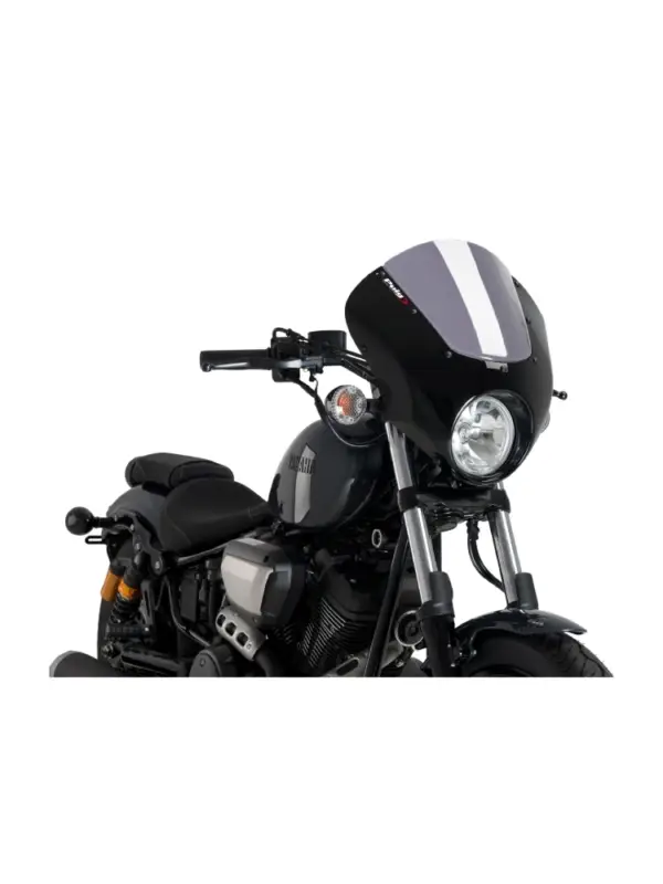 Półowiewka motocyklowa sportowa PUIG Dark Night Yamaha XV950/ R (14-20) (14-19) lekko przyciemniana Nowość