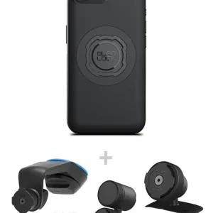 Zestaw do samochodu: etui MAG na telefon iPhone 16e (magnetyczne) + mocowanie Quad Lock Oferta limitowana