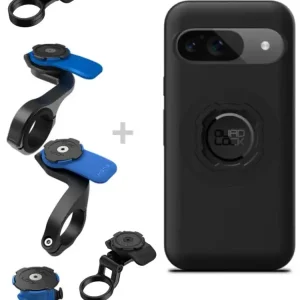 Dodaj do koszyka Zestaw rowerowy: etui MAG na telefon Google Pixel 9 (magnetyczne) + mocowanie Quad Lock