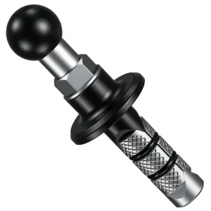 Adapter mocowania uchwytu motocyklowego na główce ramy Biketec czarny [Typ: FSM17] Popularny