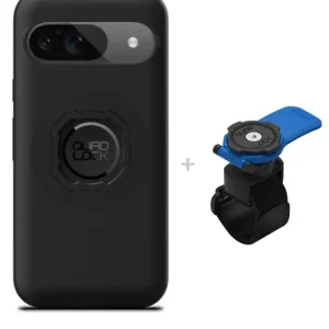 Bezpieczna płatność Zestaw: etui MAG na telefon Google Pixel 9 (magnetyczne) + uchwyt Quad Lock montowany za pomocą paska z szybkozłączką