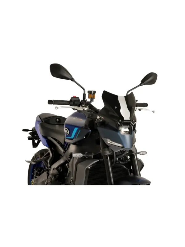 Szyba motocyklowa sportowa PUIG Yamaha MT-09 (24-)/ MT-09 SP (24-)/ MT-09 Y-AMT (24-) czarna Oferta