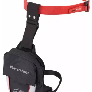 Niska cena Saszetka na nogę Alpinestars Thigh Bag czarno-biało-czerwona