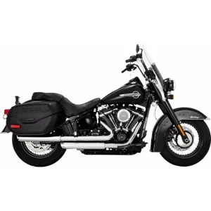 Szybka wysyłka Tłumiki motocyklowe Vance & Hines 3" Twin Slash Harley Davidson FLDE 1750 (18-20)/ FLHC 1750 (18-22)/ FLHCS 1750 (18-24) chromowane