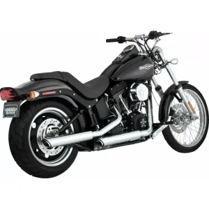 Tłumiki motocyklowe Vance & Hines 3" Twin Slash Harley Davidson Rocker/ Softail (wybrane modele) chromowane Wyjątkowa oferta