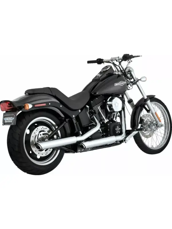 Tłumiki motocyklowe Vance & Hines 3" Twin Slash Harley Davidson Rocker/ Softail (wybrane modele) chromowane Wyjątkowa oferta