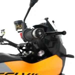 Koncówki kierownicy motocyklowej R&G Racing Moto Guzzi Stelvio (24-)/V7 Stone (21-) czarne Tani