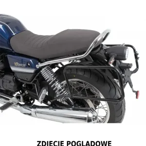 Stelaż pod kufer centralny Hepco&Becker Moto Guzzi V7 Special (25-) montowany na stałe, chromowany Szybka wysyłka