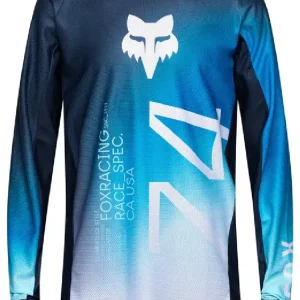 Bluza enduro Fox 180 Air Haze Midnight biało-niebieska Promocja