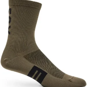 Okazja Skarpety Fox 6 Flexair Merino Military czarno-zielone
