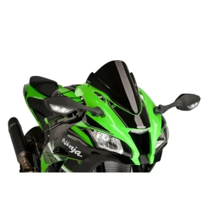 Cena promocyjna Szyba motocyklowa sportowa Puig Z-Racing Kawasaki (wybrane modele) karbonowa