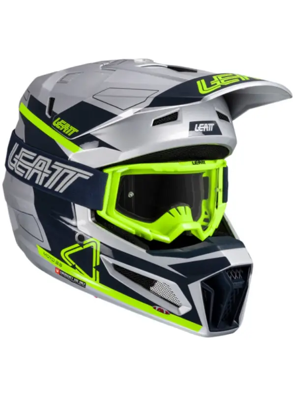 Kask enduro Leatt Moto 2.5 V25 Steel srebrno-czarny-fluo Sprawdź teraz