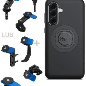 Zestaw na motocykl: etui MAG na telefon Samsung Galaxy A36 (magnetyczne) + mocowanie Quad Lock Łatwy zwrot