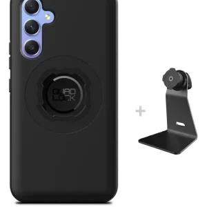 Niska cena Zestaw na biurko: etui MAG na telefon Samsung Galaxy A55 (magnetyczne) + uchwyt Quad Lock