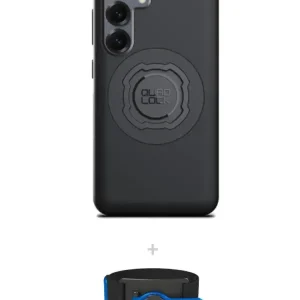 Zestaw do biegania: etui MAG na telefon Samsung Galaxy S25 (magnetyczne) oraz opaska sportowa Quad Lock Darmowy zwrot