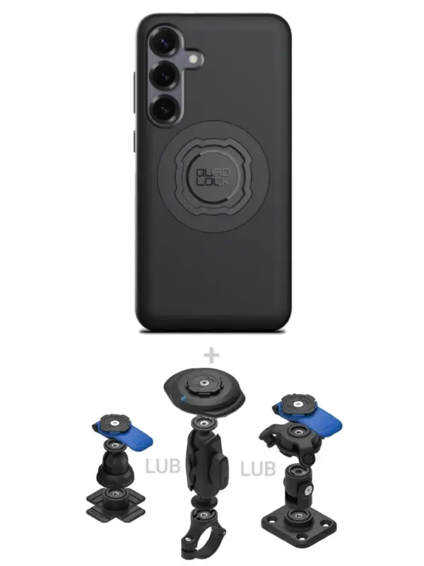 Kup online Zestaw 360 Quad Lock: etui MAG na telefon Samsung Galaxy S25+ (magnetyczne) + wybrane komponenty