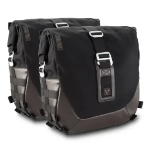 Zestaw sakw bocznych Legend Gear LC2 ze stelażami SW-Motech Kawasaki W 230 (24-)/ Meguro S1 (25-) czarno-brązowe [poj.: 2 x 13,5 L] Oferta czasowa