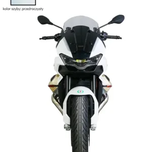 Wysoka jakość Szyba motocyklowa turystyczna MRA "TM" Moto Guzzi V100 Mandello (22-) przezroczysta