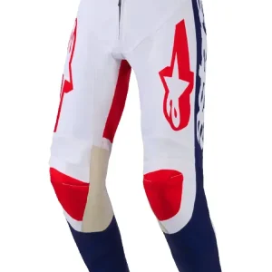 Spodnie cross Alpinestars MX Racer Riway biało-czerwono-niebieskie Super okazja
