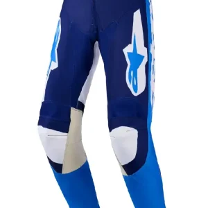 Spodnie cross Alpinestars MX Racer Riway niebiesko-białe Zniżka