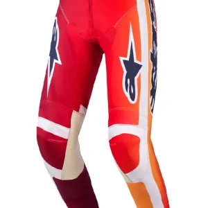 Promocja Spodnie cross Alpinestars MX Racer Portl biało-czerwono-niebieskie
