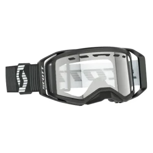 Ekspresowa dostawa Gogle motocyklowe Scott Prospect 2.0 Enduro z przezroczystą szybą czarno-białe