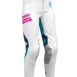 Spodnie cross damskie Thor Launchmode Bleach biało-niebieskie Bestseller