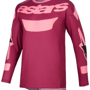 Kup online Bluza cross Alpinestars MX Racer Riway czerwono-różowa