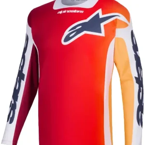 Bluza cross Alpinestars MX Racer Portl czerwono-szara Ekspresowa dostawa