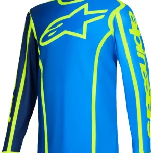 Nie przegap Bluza cross Alpinestars MX Fluid Apex niebieska-fluo