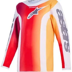 Bluza cross dziecięca Alpinestars MX Fluid Portl czerwono-szara Nowość
